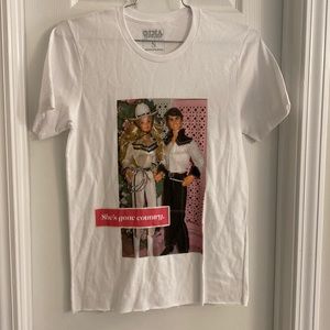 She’s gone country Barbie and Ken tee